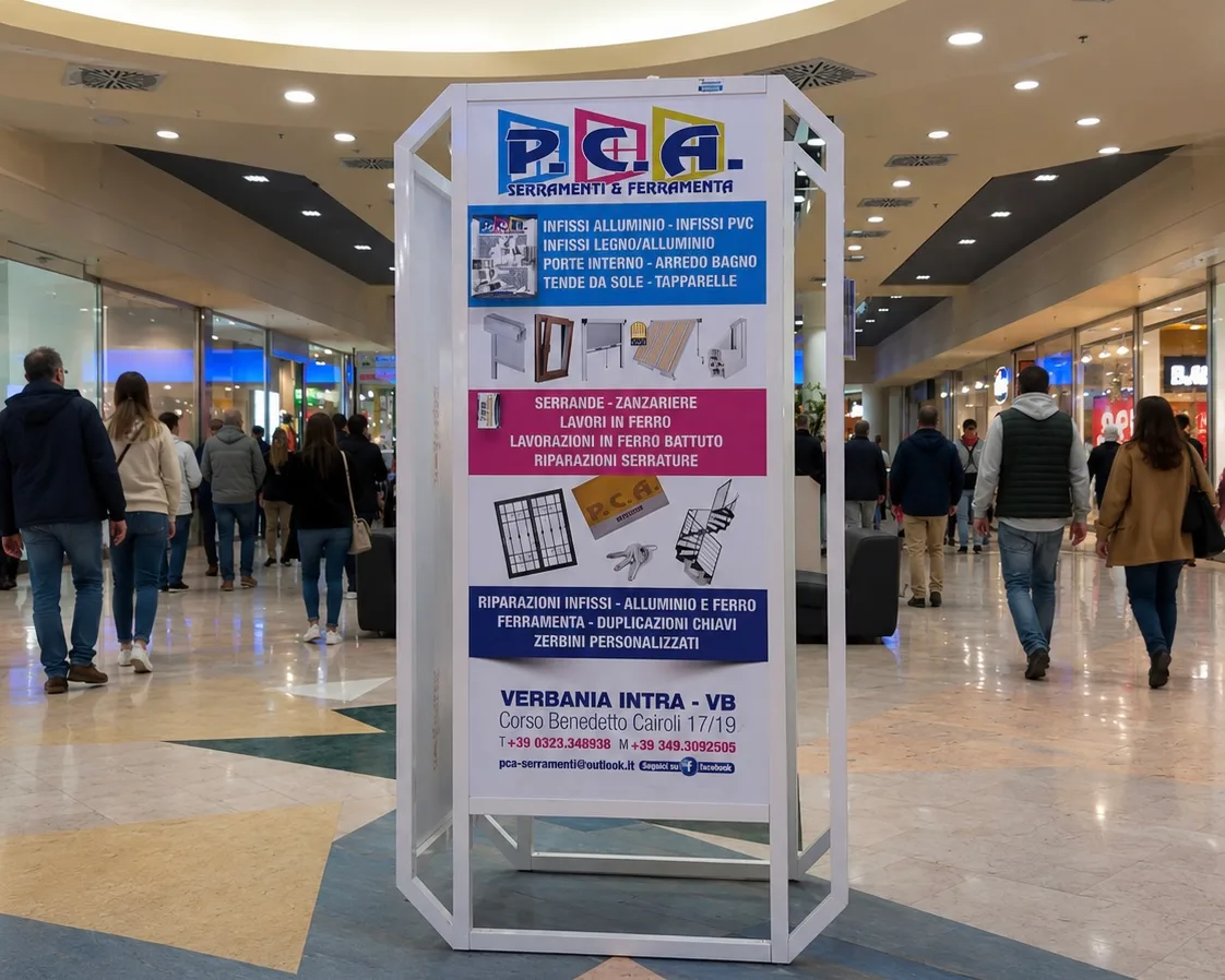 Come scegliere il totem pubblicitario giusto per il tuo spazio